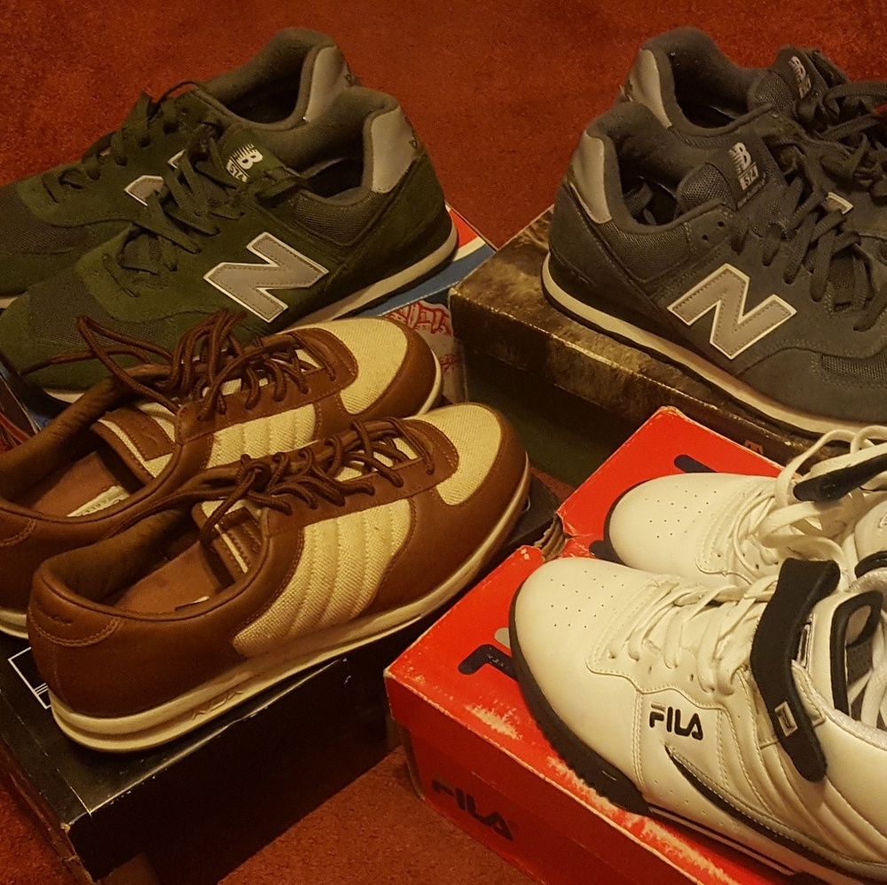 Prada, Bape, Fila, NB, Classic S.Carter, Jordans